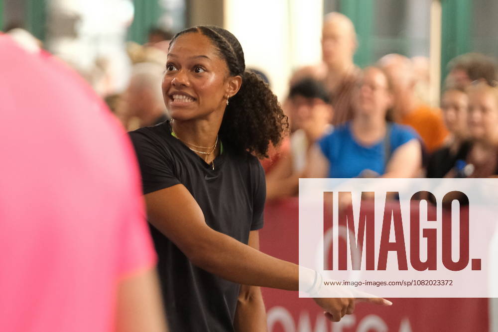 French pole vaulter Marie-Julie Bonnin during Weltklasse 2026, the Zurich stage of Diamond League held in Zurich Main Station Dübendorf Dürrbach Zürich Schweiz