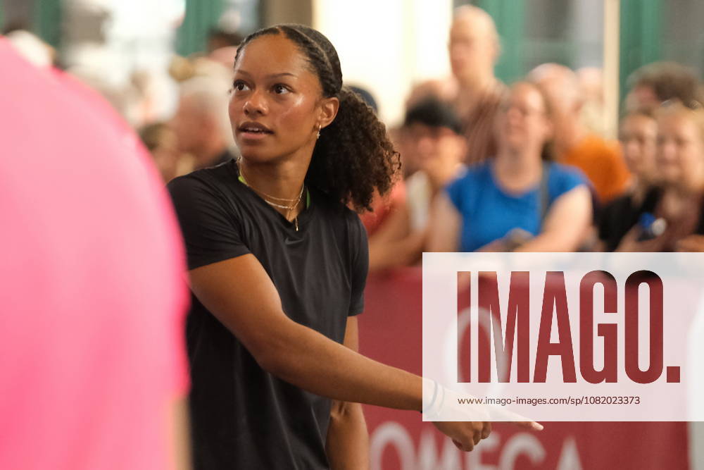 French pole vaulter Marie-Julie Bonnin during Weltklasse 2026, the Zurich stage of Diamond League held in Zurich Main Station Dübendorf Dürrbach Zürich Schweiz