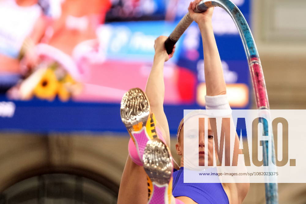 American pole vaulter Sandi Morris during Weltklasse 2026, the Zurich stage of Diamond League held in Zurich Main Station Dübendorf Dürrbach Zürich Schweiz