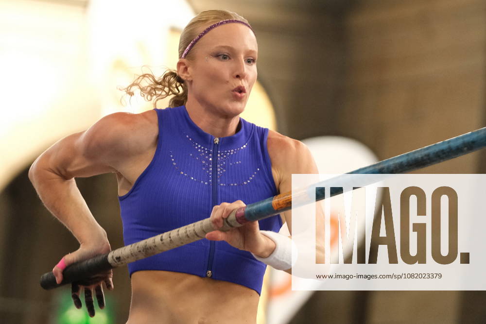 American pole vaulter Sandi Morris during Weltklasse 2026, the Zurich stage of Diamond League held in Zurich Main Station Dübendorf Dürrbach Zürich Schweiz