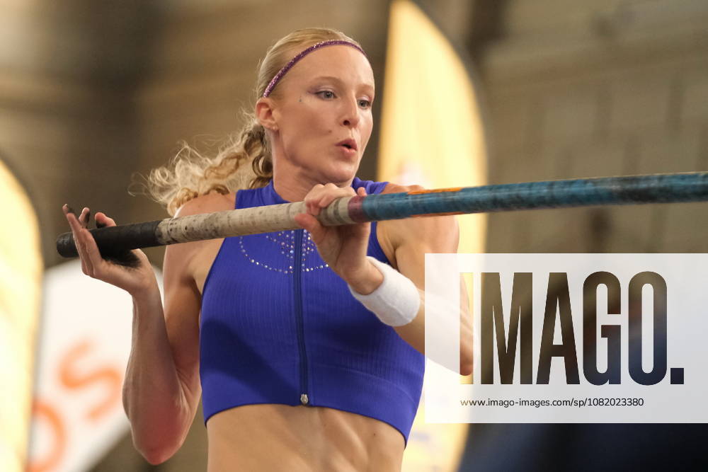 American pole vaulter Sandi Morris during Weltklasse 2026, the Zurich stage of Diamond League held in Zurich Main Station Dübendorf Dürrbach Zürich Schweiz