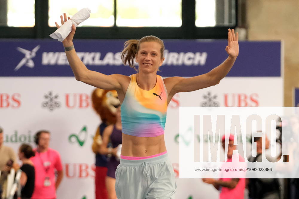 Slovenian pole vaulter Tina Å utej during Weltklasse 2026, the Zurich stage of Diamond League held in Zurich Main Station Dübendorf Dürrbach Zürich Schweiz