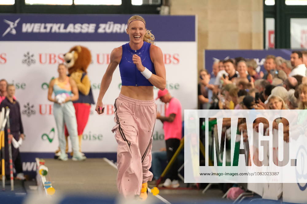 American pole vaulter Sandi Morris during Weltklasse 2026, the Zurich stage of Diamond League held in Zurich Main Station Dübendorf Dürrbach Zürich Schweiz