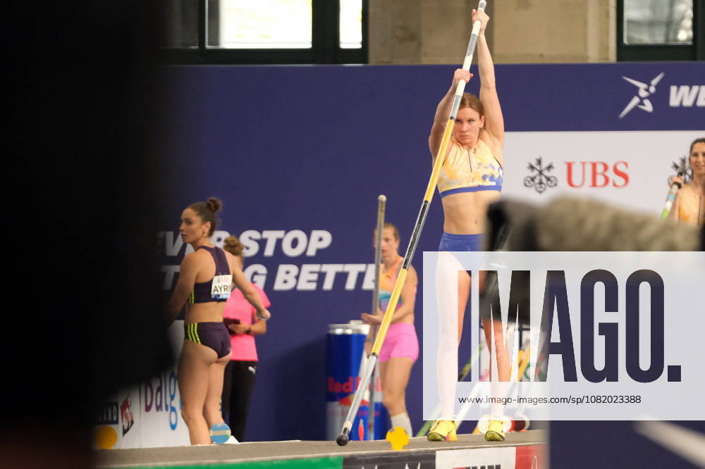 American pole vaulter Emily Grove during Weltklasse 2026, the Zurich stage of Diamond League held in Zurich Main Station Dübendorf Dürrbach Zürich Schweiz