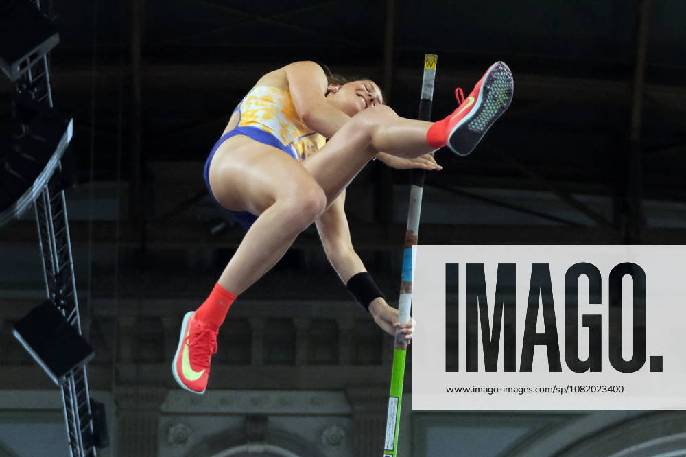 Newzealander pole vaulter Eliza Mccartney during Weltklasse 2026, the Zurich stage of Diamond League held in Zurich Main Station Dübendorf Dürrbach Zürich Schweiz