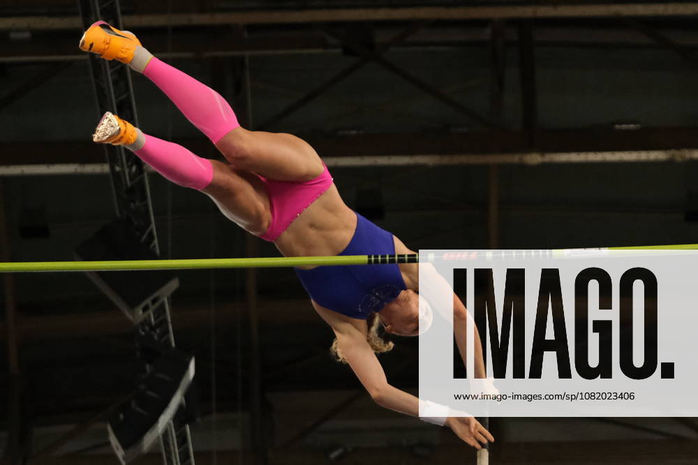 American pole vaulter Sandi Morris during Weltklasse 2026, the Zurich stage of Diamond League held in Zurich Main Station Dübendorf Dürrbach Zürich Schweiz