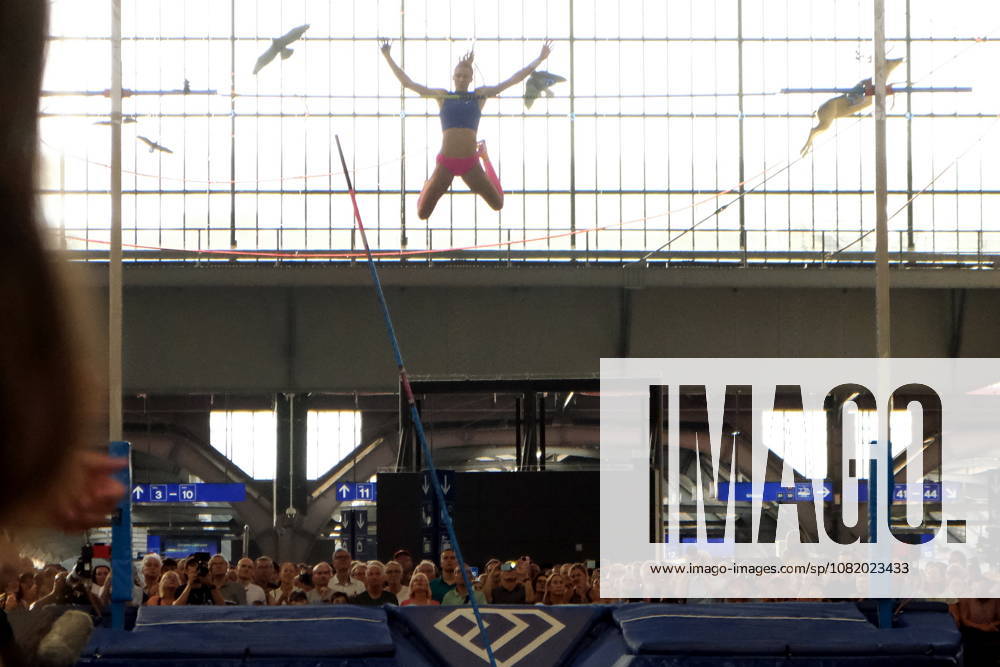 American pole vaulter Sandi Morris during Weltklasse 2026, the Zurich stage of Diamond League held in Zurich Main Station Dübendorf Dürrbach Zürich Schweiz