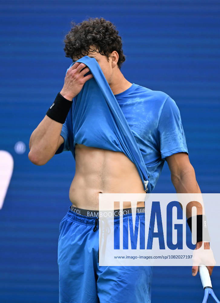 FLUSHING NY- AUGUST 26: Ben Shelton seen on the practice court during the 2026 US Open at the USTA Billie Jean King National Tennis Center on August 26, 2026 in Flushing Queens.