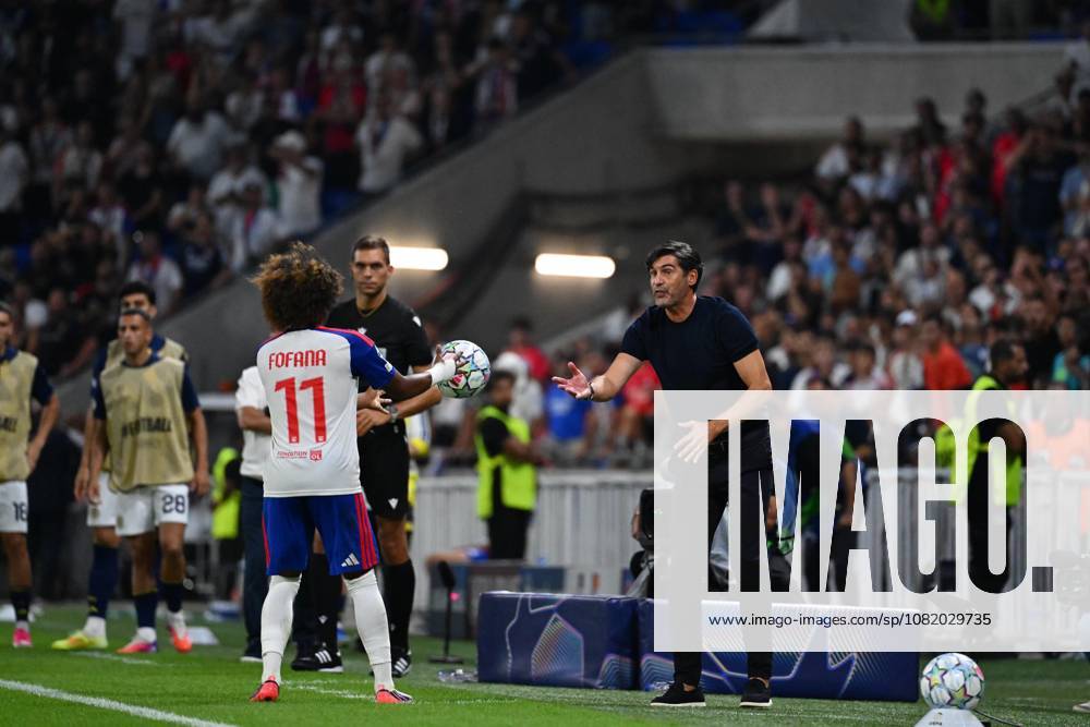 Fofana, Malick, Fonseca, Paulo — Soccer, Champions League 2026, Lyon vs. Fenerbahçe 1–2, Groupama Stadium, Décines-Charpieu, France, August 26, 2026, REAU Alexis, Décines-CharpIEU GROUPAMA STADIUM France GermanyxJapanxUKxFrancexBelgiumxOUT