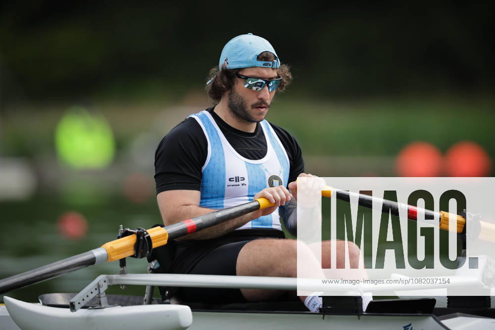 27th August 2026; Bosbaan, Amsterdam, Holland, Netherlands; 2026 World Rowing Championships, Day Four; Heat; Argentina PR1 Mens Single Sculls (PR1 M1x) with Lucas Nicolas Poggi AnthonyxBenoit