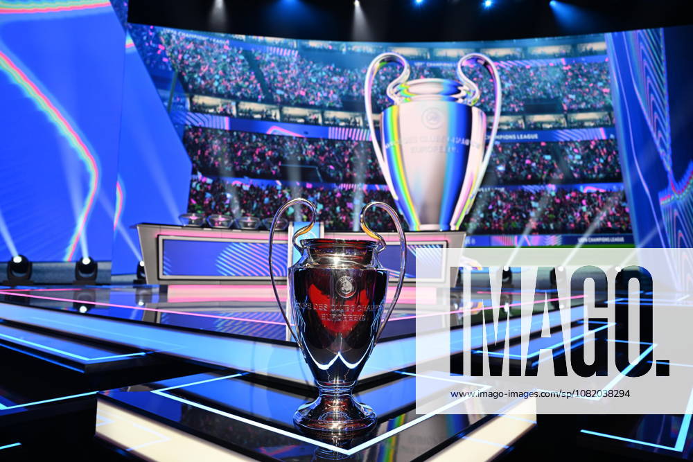 UEFA Champions League 2026 27 league phase draw in Monaco MONACO - AUGUST 27: A view of UEFA Champions League trophy ahead of UEFA Champions League phase draw the Grimaldi Forum in Monaco on August 27, 2026. Mustafa Yalcin Anadolu Monaco Monaco. Editorial use only. Please get in touch for any other usage.