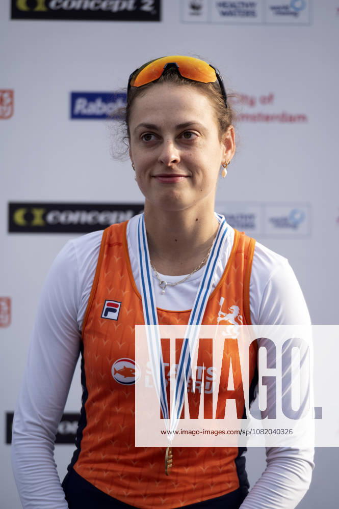 Amsterdam The Netherlands 27th August 2026 2026 World Rowing Championships on the Bosbaan in Amsterdam Lightweight Women s Single Sculls Final A (Final) Femke Van De Vliet (NED) wins bronze watersport,