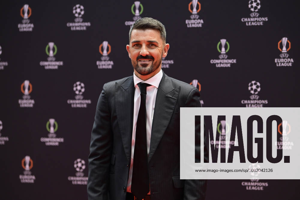 FOOTBALL : Tirage au sort UEFA Champions League - 27 08 2026 - Monaco David Villa - UEFA Champions League 2026 2027 draw on August 27, 2026 at the Grimaldi Forum in Monaco. MonacoMonaco