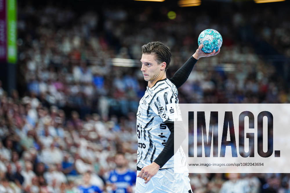 Goal by Domen Makuc, THW Kiel, 35 GER, THW Kiel vs. TBV Lemgo Lippe, Handball, 1st Bundesliga, Matchday 1, 2026–2027 Season, August 27, 2026, GER, THW Kiel vs. TBV Lemgo Lippe, Handball, 1st Bundesliga, Matchday 1, 2026–2027 season, August 27, 2026, Kiel