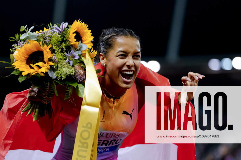 Audrey Werro (SUI) competes in the 800m Women during the Wanda Diamond League Weltklasse Zürich at Stadion Letzigrund on August 27, 2026 in Zürich, Switzerland.