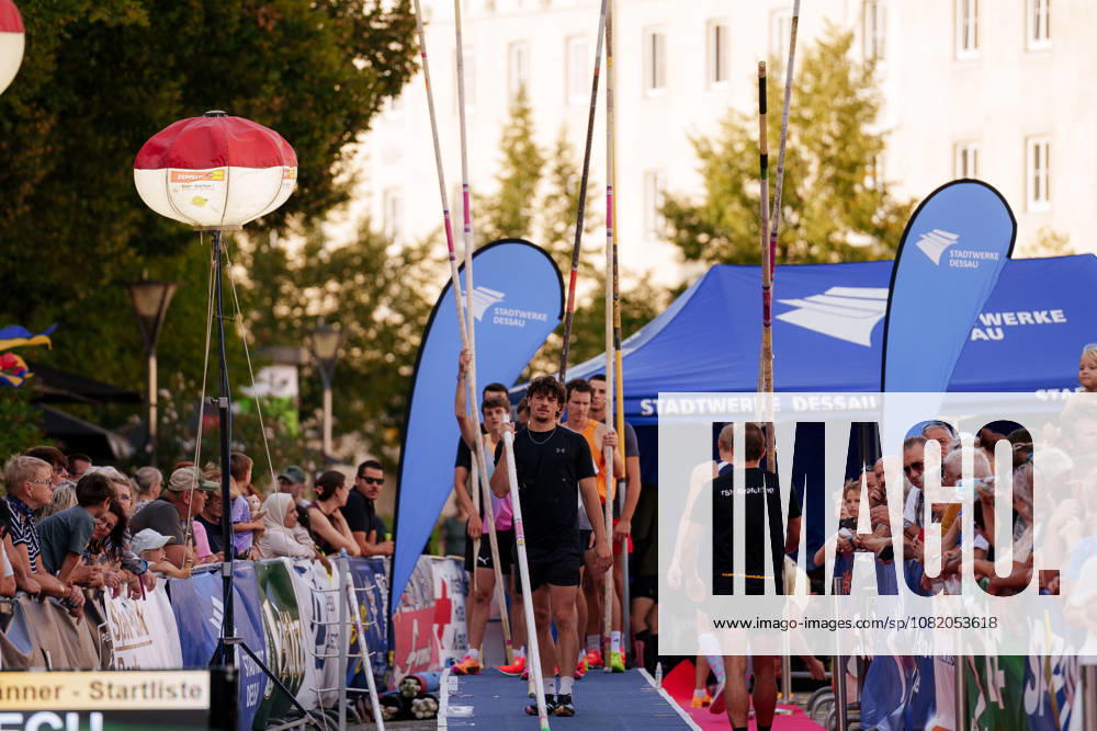 6th International DVV Stadtwerke Pole Vault Meeting, Fabio Wünsche SC Potsdam, August 27, 2026, at the Marktplatz in Dessau, Dessau-Roßlau, Saxony-Anhalt, Dessau-Roßlau, Marktplatz, Dessau, Saxony-Anhalt, Germany