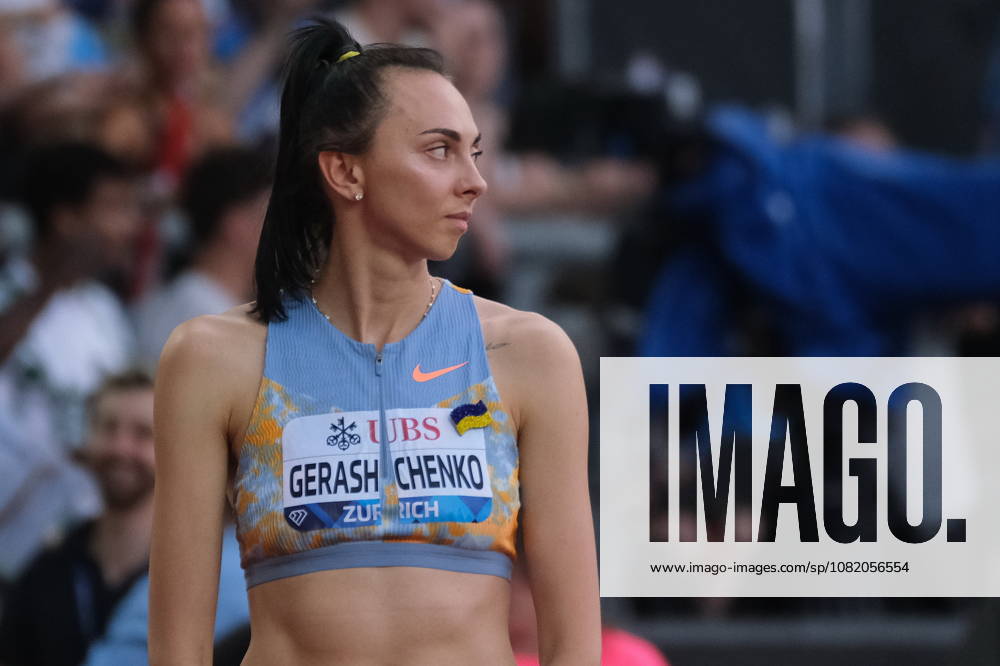 Polish high jumper Maria Żodzik during Weltklasse 2026, the Zurich stage of Diamond League