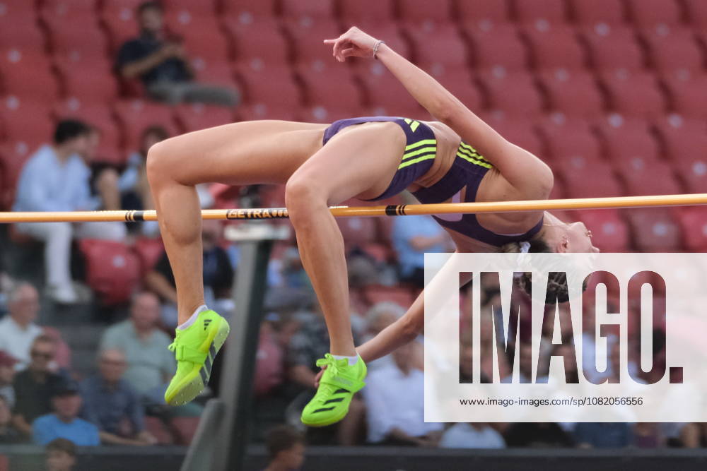 Australian high jumper Eleanor Patterson during Weltklasse 2026, the Zurich stage of Diamond League