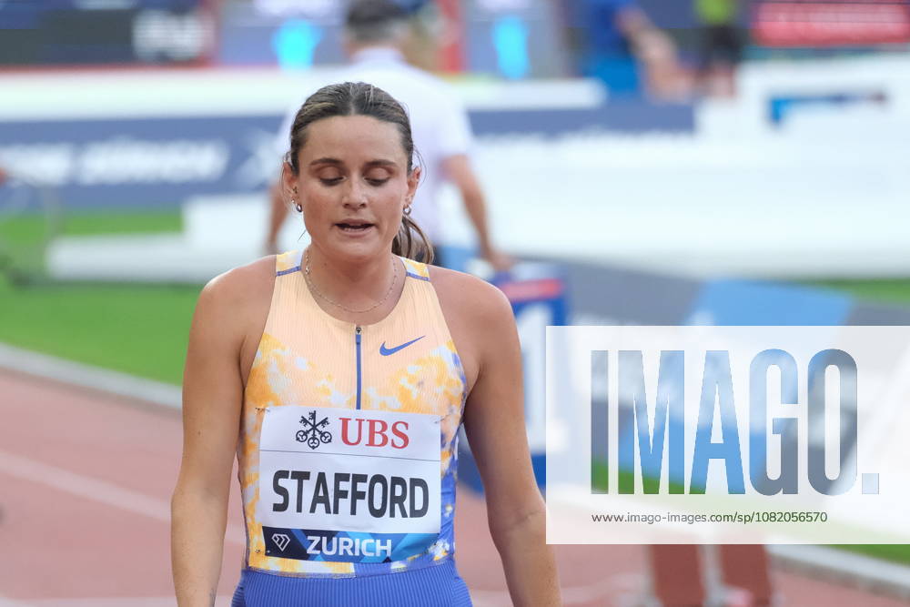 Canadian 1500m Lucia Stafford during Weltklasse 2026, the Zurich stage of Diamond League