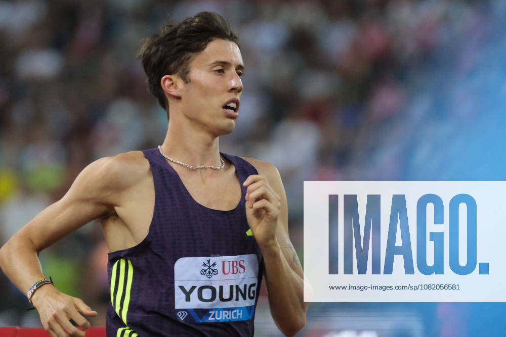 American 3000m Nico Young during Weltklasse 2026, the Zurich stage of Diamond League