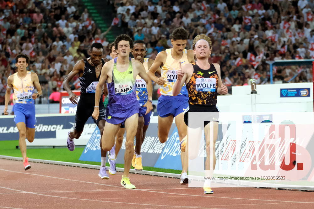 American Parker Wolfe wins the 3000m at Weltklasse 2026, the Zurich stage of Diamond League