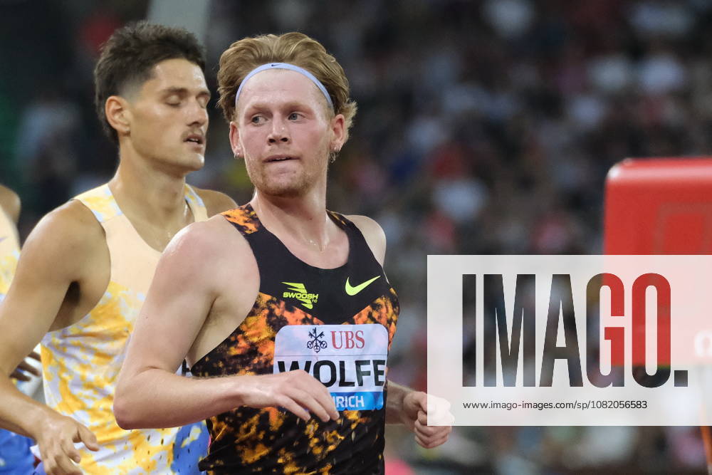 American Parker Wolfe wins the 3000m at Weltklasse 2026, the Zurich stage of Diamond League