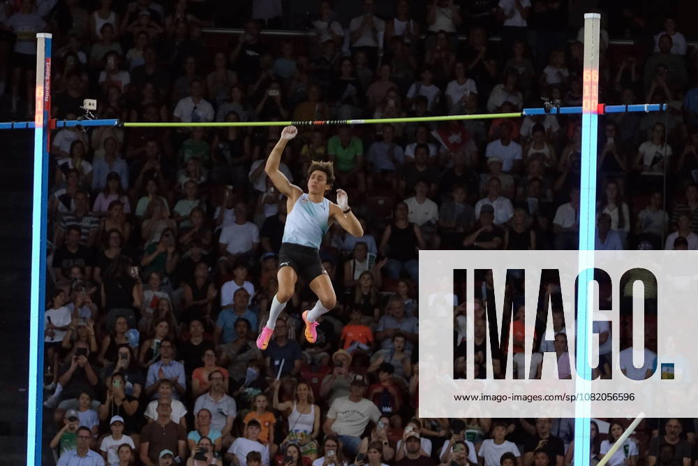 Swedish pole vaulter Armand Duplantis during Weltklasse 2026, the Zurich stage of Diamond League