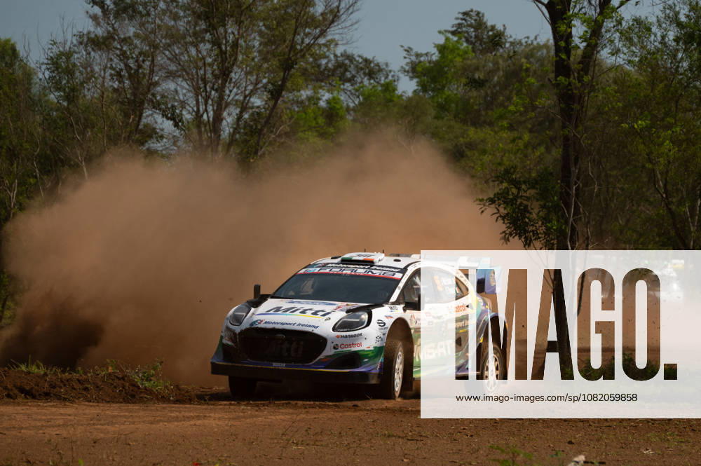 MOTORSPORTS - Rally - 2026 WRC, Motorsport Rallye, WM Paraguay Rally Photo by IPA ABACAPRESS.COM87854952 - 55 Driver Joshua McErlean and Co-Driver Eoin Treacy of the M Ford World Rally Team, driving the Ford Puma Rally1, take on the shakedown during the FIA World Rally Championship (WRC) Ueno Rally of Paraguay 2026 on August 27 in Encarnación, Paraguay Paraguay Paraguay