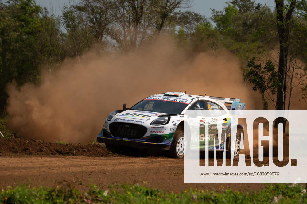 MOTORSPORTS - Rally - 2026 WRC, Motorsport Rallye, WM Rally of Paraguay Photo by IPA ABACAPRESS.COM87854959 - 95 Driver Jon Armstrong and Co-Driver Shane Byrne of the M Ford World Rally Team, driving the Ford Puma Rally1, face a shakedown during the FIA World Rally Championship (WRC) Ueno Rally of Paraguay 2026 on August 27 in Encarnación, Paraguay Paraguay Paraguay