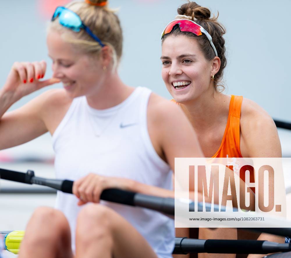 AMSTERDAM - Willemijn Mulder with the women s eight during a training session on the fifth day of the World Rowing Championships at the Bosbaan in the Amsterdam Forest. IRIS VAN DEN BROEK ANP ANPxSportx IVx 566422190 originalFilename: 566422190