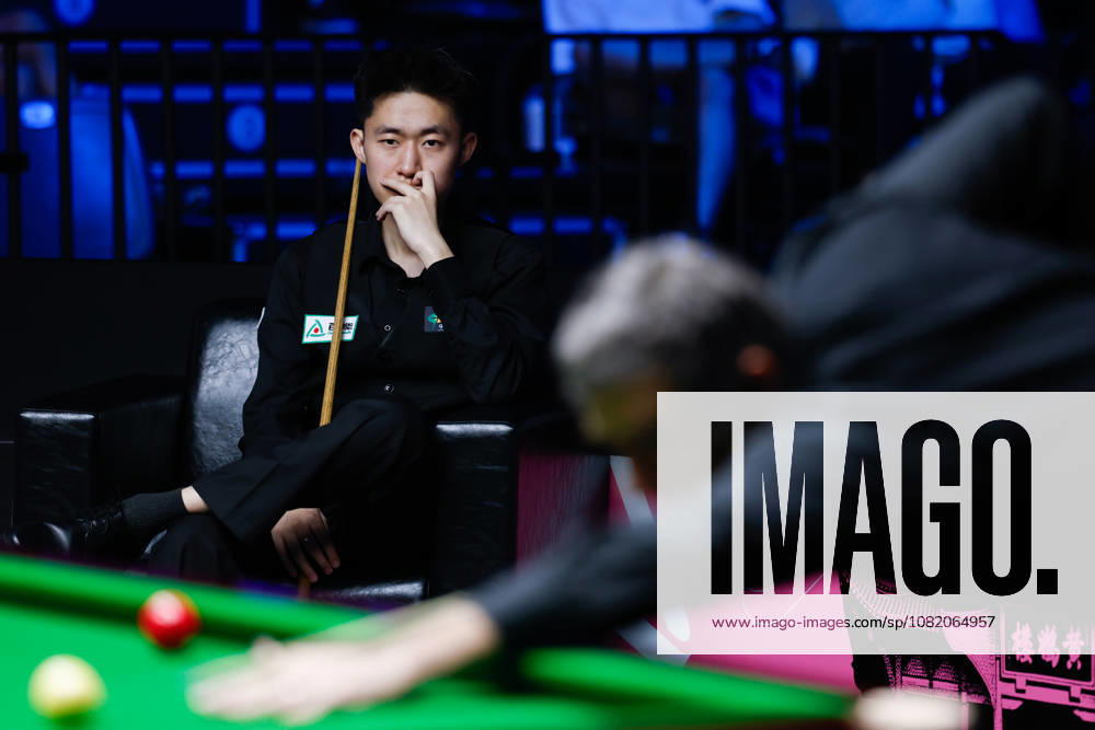 (260828) -- WUHAN, Aug. 28, 2026 -- Chang Bingyu reacts during the semifinal match between Ronnie O Sullivan of England and Chang Bingyu of China at Wuhan Open 2026 snooker tournament in Wuhan, central China s Hubei Province, Aug. 28, 2026. ) (SP)CHINA-SNOOKER-WUHAN OPEN(CN) WuxZhizun