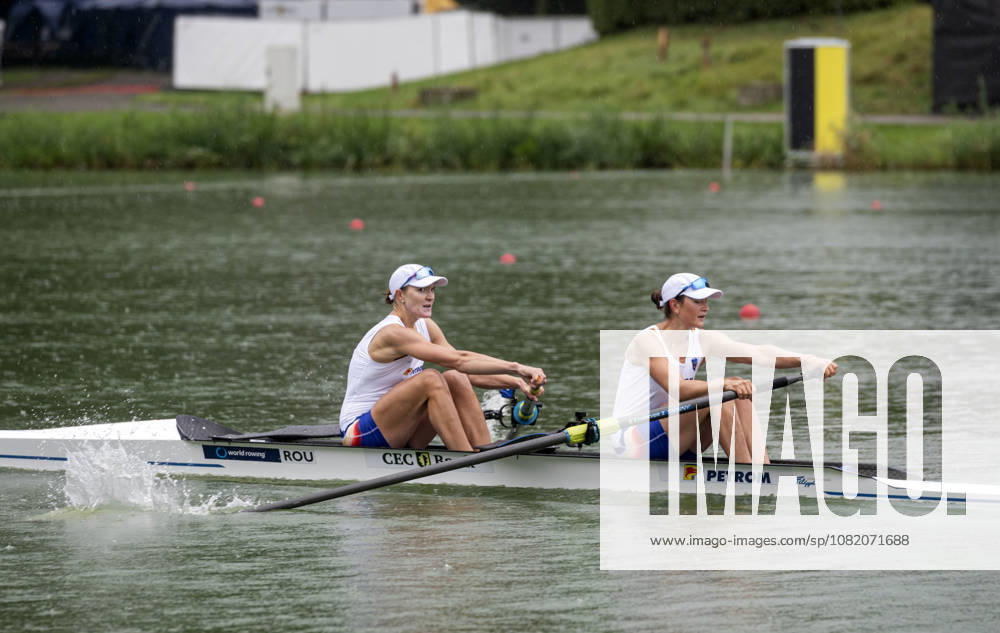 Amsterdam The Netherlands 28th August 2026 2026 World Rowing Championships on the Bosbaan in Amsterdam Women s Pair Final A (Final) B Adriana Adam S Simona Radis (ROU) win gold