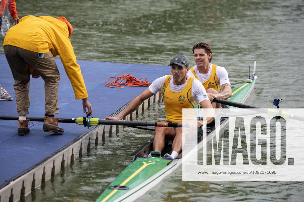Amsterdam The Netherlands 28th August 2026 2026 World Rowing Championships on the Bosbaan in Amsterdam Men s Pair Final A (Final) B Angus Dawson S Alexander Hill (AUS) win silver