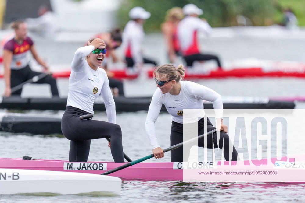 ICF Canoe Sprint and Paracanoe World Championships Maike Jakob, Carlotta Loske during ICF Canoe Sprint and Paracanoe World Championships in Poznan, Poland, on August 28, 2026 Poznan Poland