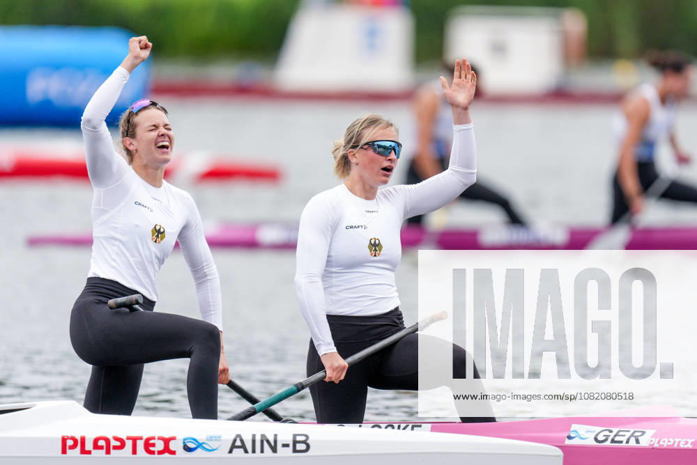 ICF Canoe Sprint and Paracanoe World Championships Maike Jakob, Carlotta Loske during ICF Canoe Sprint and Paracanoe World Championships in Poznan, Poland, on August 28, 2026 Poznan Poland