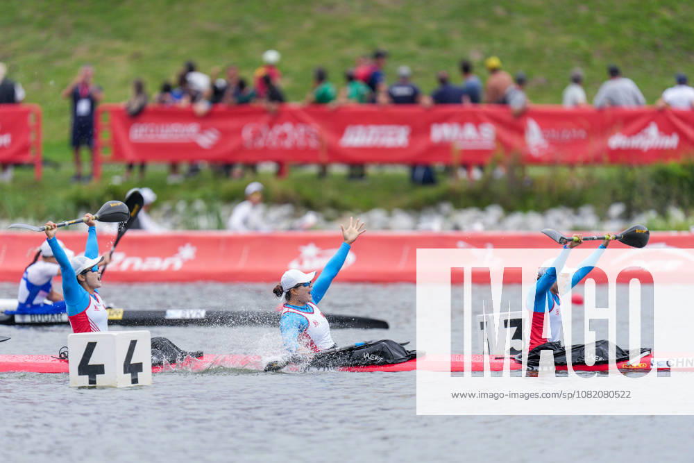 ICF Canoe Sprint and Paracanoe World Championships Nan Wang, Mengdie Yin, Shimeng Yu during ICF Canoe Sprint and Paracanoe World Championships in Poznan, Poland, on August 28, 2026 Poznan Poland
