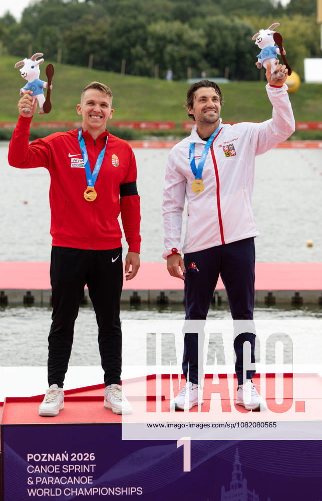 ICF Canoe Sprint and Paracanoe World Championships Daniel Fejes, Martin Fuksa during ICF Canoe Sprint and Paracanoe World Championships in Poznan, Poland, on August 28, 2026 Poznan Poland