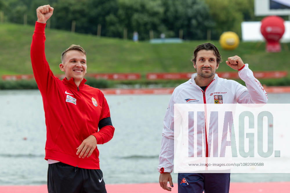 ICF Canoe Sprint and Paracanoe World Championships Daniel Fejes, Martin Fuksa during ICF Canoe Sprint and Paracanoe World Championships in Poznan, Poland, on August 28, 2026 Poznan Poland