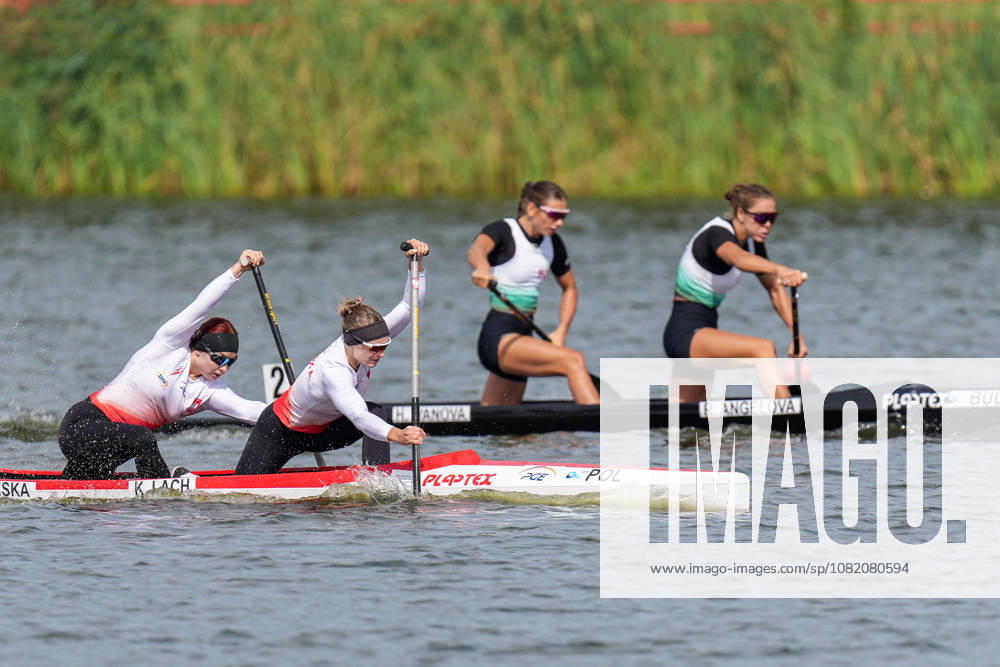 ICF Canoe Sprint and Paracanoe World Championships Amelia Soltynska, Kaja Lach during ICF Canoe Sprint and Paracanoe World Championships in Poznan, Poland, on August 28, 2026 Poznan Poland