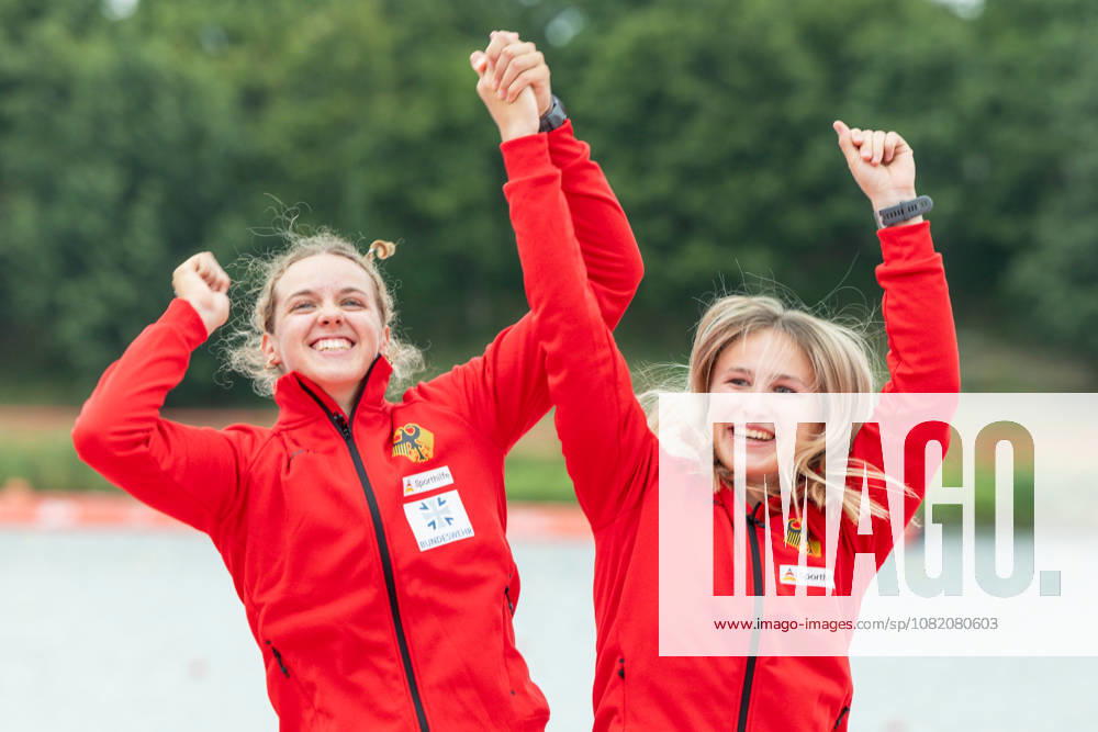 ICF Canoe Sprint and Paracanoe World Championships Maike Jakob, Carlotta Loske during ICF Canoe Sprint and Paracanoe World Championships in Poznan, Poland, on August 28, 2026 Poznan Poland
