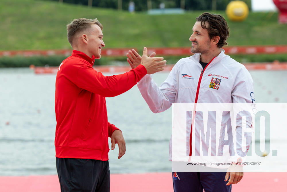 ICF Canoe Sprint and Paracanoe World Championships Daniel Fejes, Martin Fuksa during ICF Canoe Sprint and Paracanoe World Championships in Poznan, Poland, on August 28, 2026 Poznan Poland