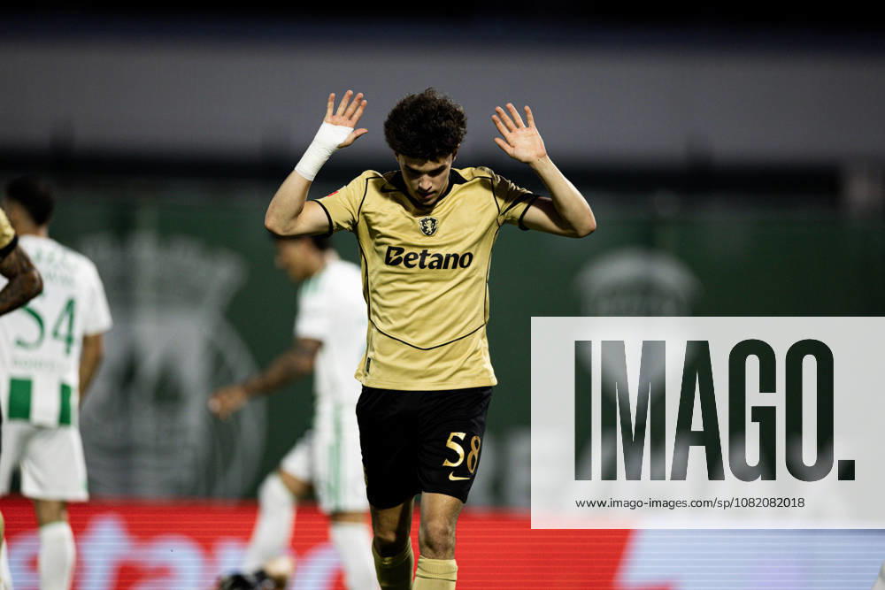 Rio Ave v Sporting Cp - Liga Portugal Flavio Goncalves of Sporting CP celebrates during the Liga Portugal Betclic 2026 27 match between Rio Ave and Sporting CP at Estadio dos Arcos in Vila do Conde, Portugal, on August 28, 2026. Vila do Conde Porto Portugal