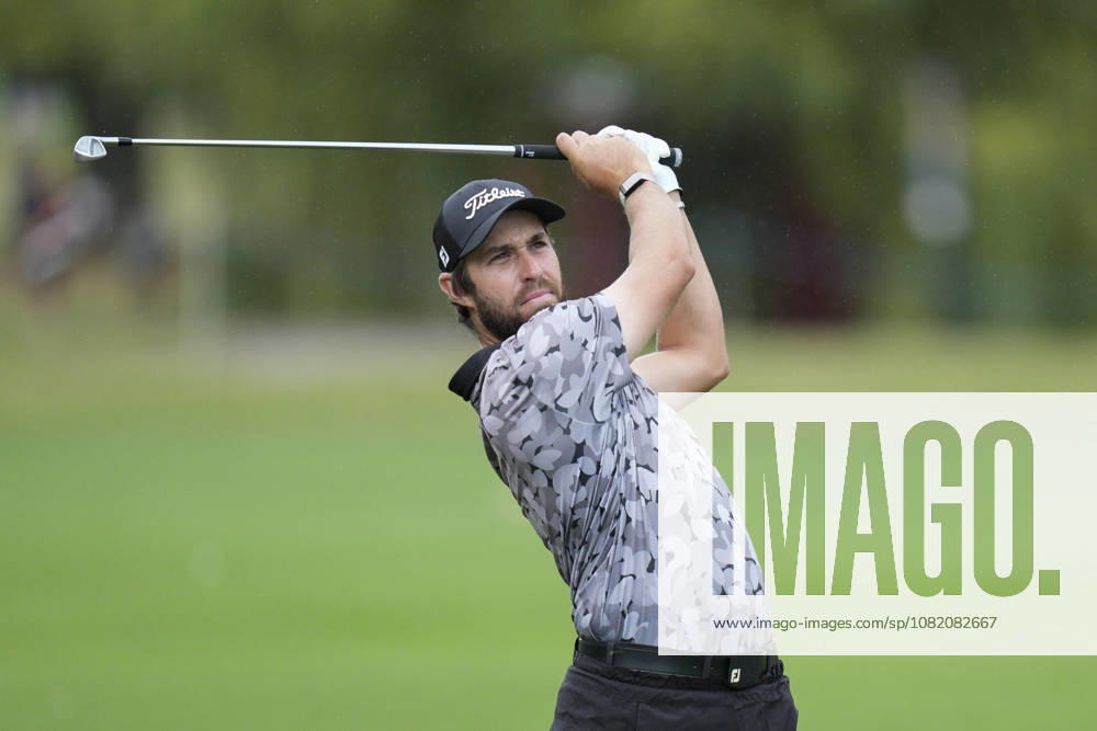 SUTTON COLDFIELD, ENGLAND - AUG 28: Thomas Rosenmueller (GER) plays from the eighth fairway during Round 2 at the 2026 Husqvarna British Masters at The Belfry, Sutton Coalfield on August 28, 2026 in Warwickshire, England The 2026 Husqvarna British Masters