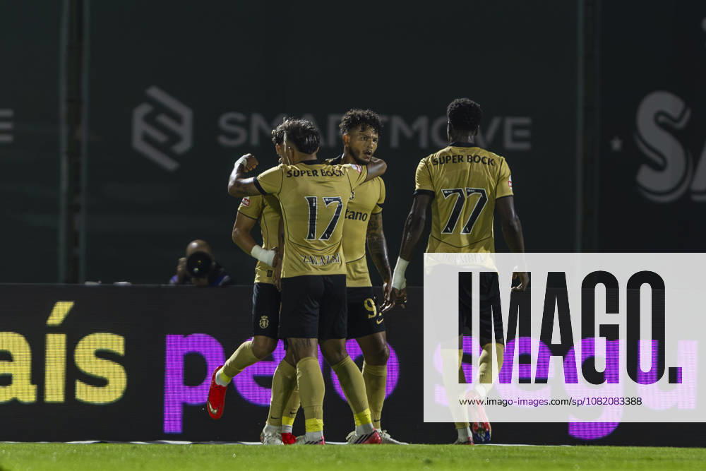 Rio Ave v Sporting Cp - Liga Portugal Vila do Conde, August 28 - Luis Suarez of Sporting CP celebrates his goal during the Rio Ave FC x Sporting CP match for the Liga Portugal Betclic 2026 27 on August 28, 2026 in Vila do Conde, Portugal Vila do Conde Portugal