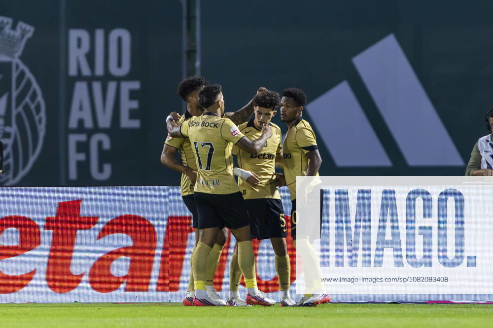 Rio Ave v Sporting Cp - Liga Portugal Vila do Conde, August 28 - Flavio Goncalves of Sporting CP celebrates his goal during the Rio Ave FC x Sporting CP match for the Liga Portugal Betclic 2026 27 on August 28, 2026 in Vila do Conde, Portugal Vila do Conde Portugal