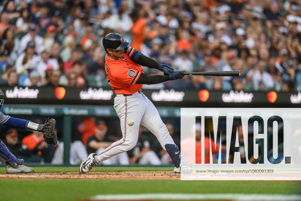 Aug 28, 2026; Detroit, Michigan, USA; Detroit Tigers Dillon Dingler (13) with a swing and a miss at Comerica Park. Mandatory Credit: -Cal Media MLB, Baseball Herren, USA 2026: Dodgers Vs Tigers AUG 28 - ZUMAc04_ 20260828_zma_c04_013