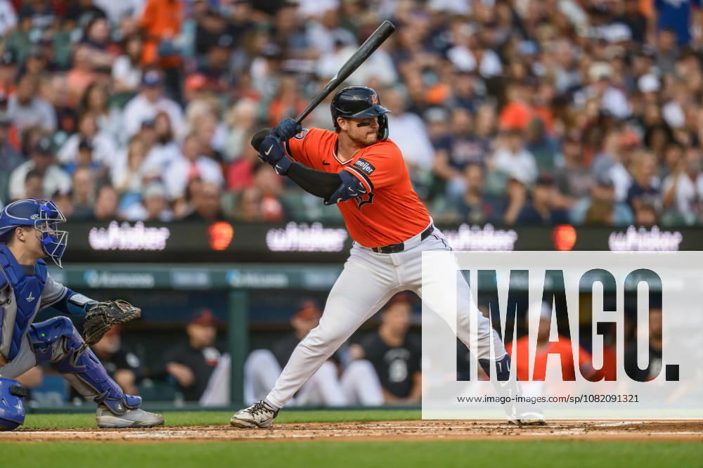 Aug 28, 2026; Detroit, Michigan, USA; Detroit Tigers Dillon Dingler (13) at the plate at Comerica Park. Mandatory Credit: -Cal Media MLB, Baseball Herren, USA 2026: Dodgers Vs Tigers AUG 28 - ZUMAc04_ 20260828_zma_c04_020
