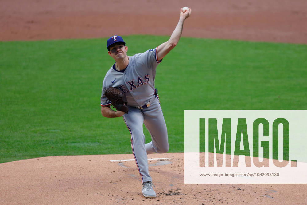 Texas Rangers pitcher CODY BRADFORD (61) pitches in a baseball game, Friday, Aug. 28, 2026, in Milwaukee, Wisconsin. MLB, Baseball Herren, USA 2026 - Rangers 1:6 Brewers - ZUMAa325 20260828_zsa_a325_006