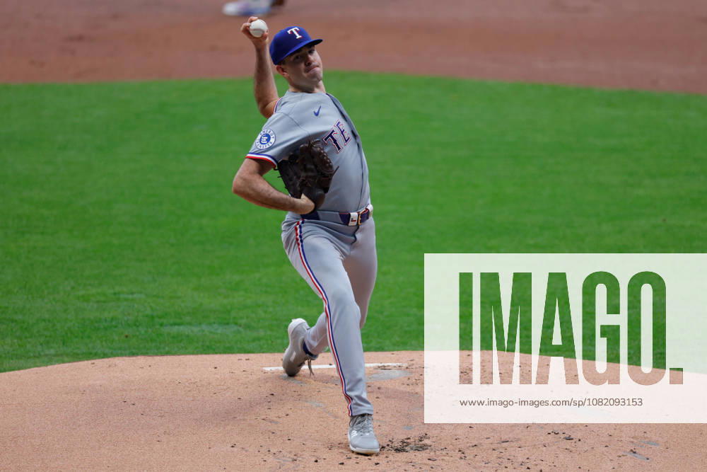 Texas Rangers pitcher CODY BRADFORD (61) pitches in a baseball game, Friday, Aug. 28, 2026, in Milwaukee, Wisconsin. Milwaukee USA - ZUMAa325 20260828_zsa_a325_016