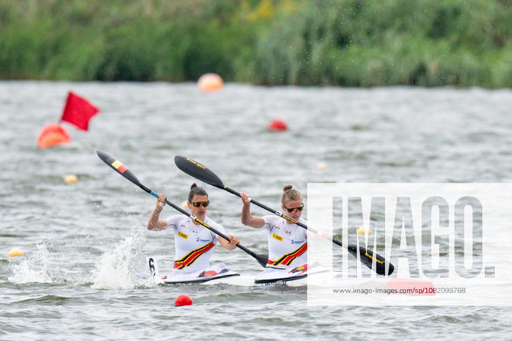 ICF Canoe Sprint and Paracanoe World Championships Lize Broekx, Hermien Peters during ICF Canoe Sprint and Paracanoe World Championships in Poznan, Poland, on August 29, 2026 Poznan Poland
